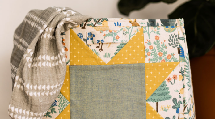 Create Your Own Patchwork Storage Cube