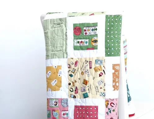 Every Quilt Has a Story: Crafting the Lattice Baby Quilt