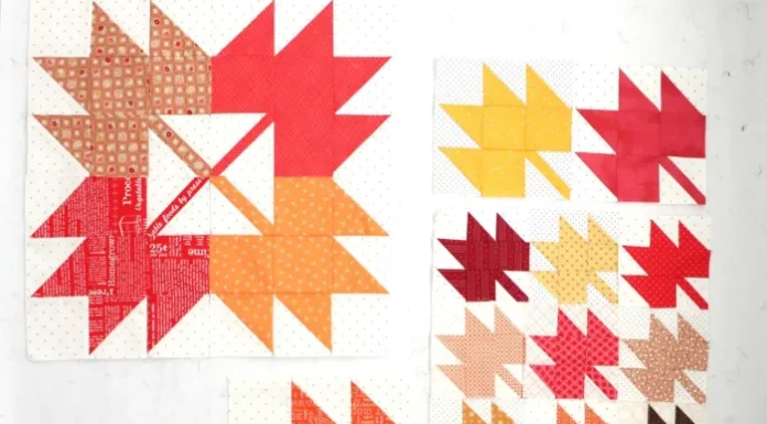 How to Make The Classic Maple Leaf Quilt Block