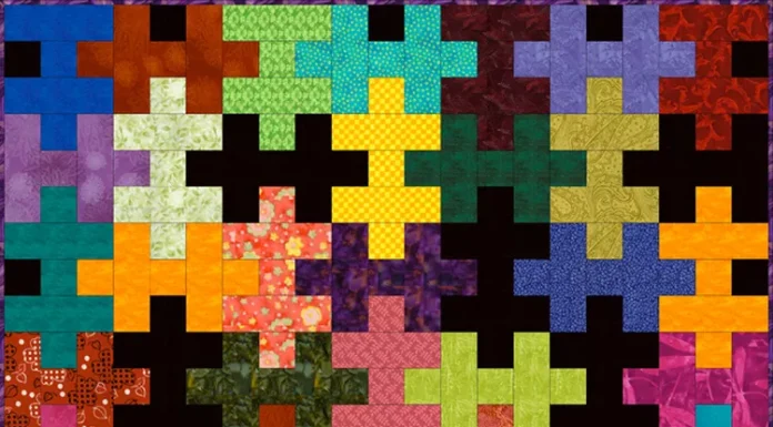 How to make a puzzle quilt