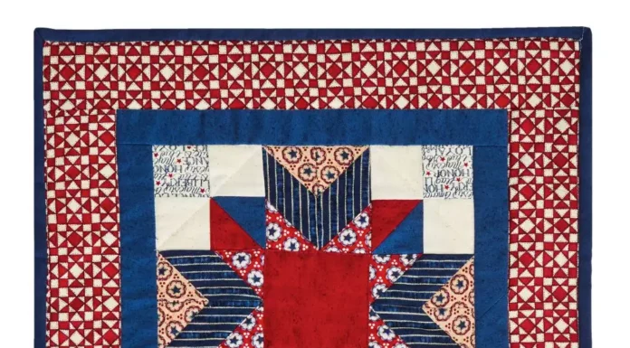 How to make the Blazing Stars table runner