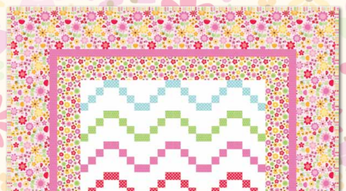 How to Make Summer Dance Quilt by Jina Barney