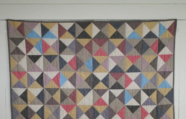 The Broken Dishes Baby Quilt