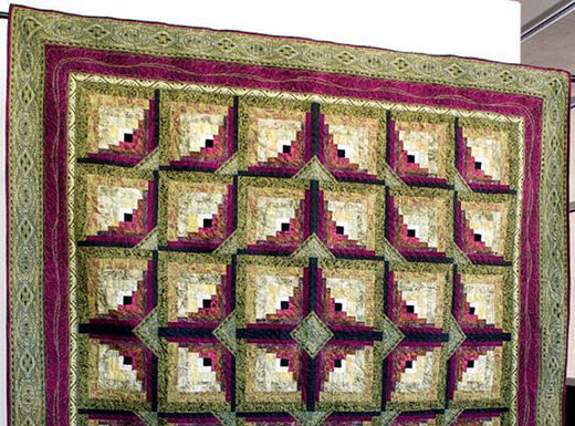 Fussy-Cut Beauty: Create the Kinabalu Quilt Kinabalu