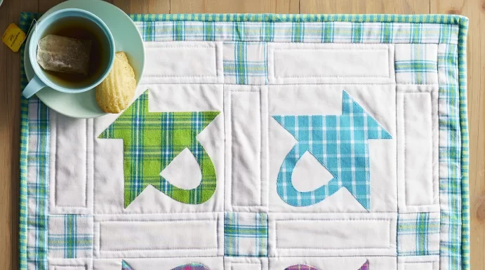 Spring into Quilting: Make the Delightful Spring Baskets Table Topper Spring Baskets