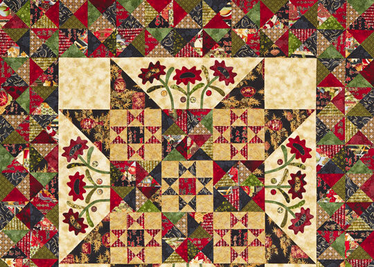My Love Affair with Appliqué and the Midnight Blooms Quilt Midnight Blooms