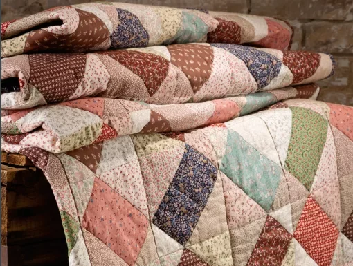 Sew with Heart: The Meaningful Scrappy Crossings Free Pattern Quilt