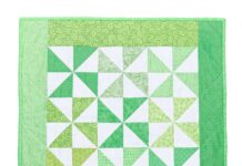 Transform Your Space with the Goin Green Quilted Wall Hanging