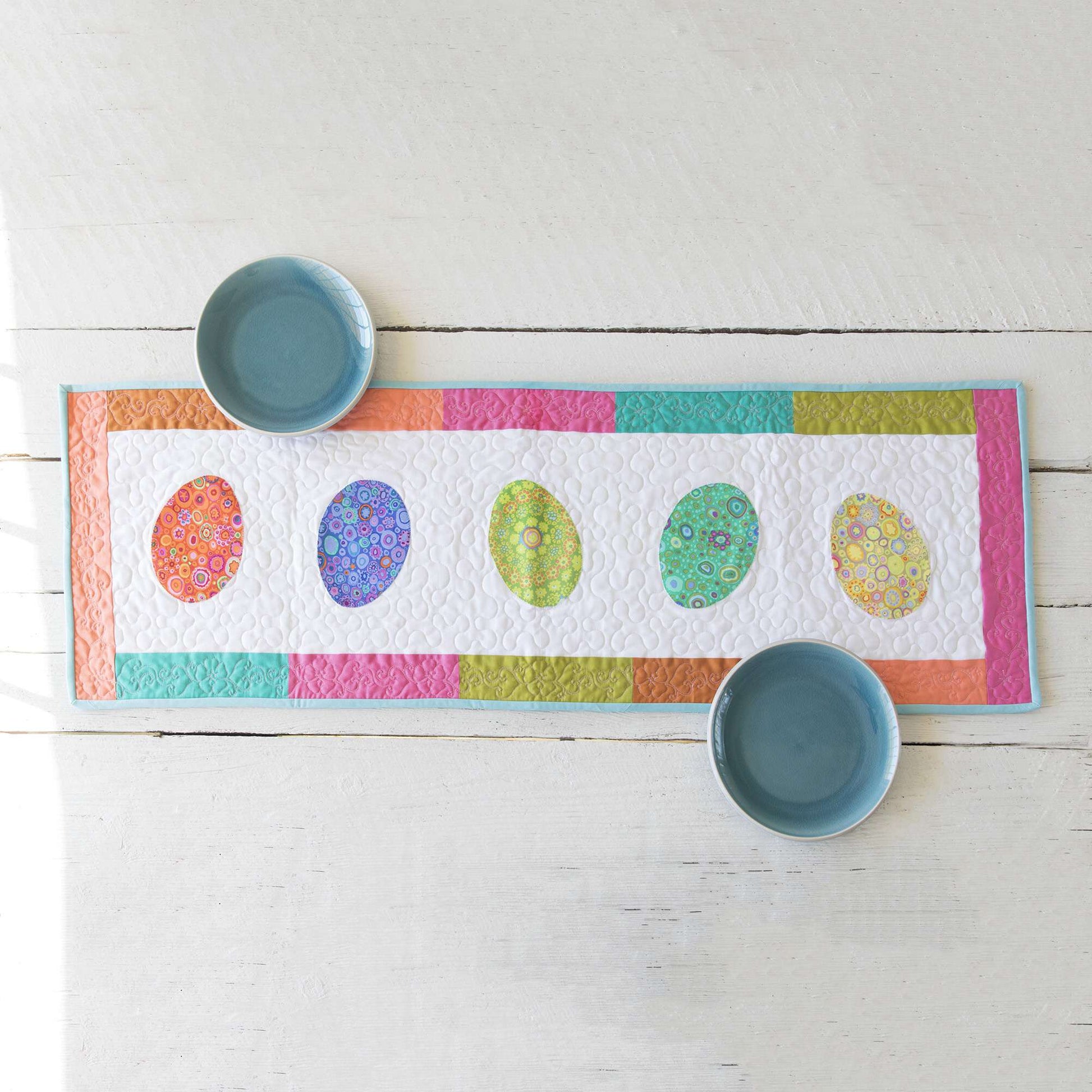 Hop into Spring with the Enchanting Easter Egg Table Runner