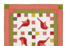 Crafting Cheer with the Cardinal Quilt: A Cozy Winter Delight