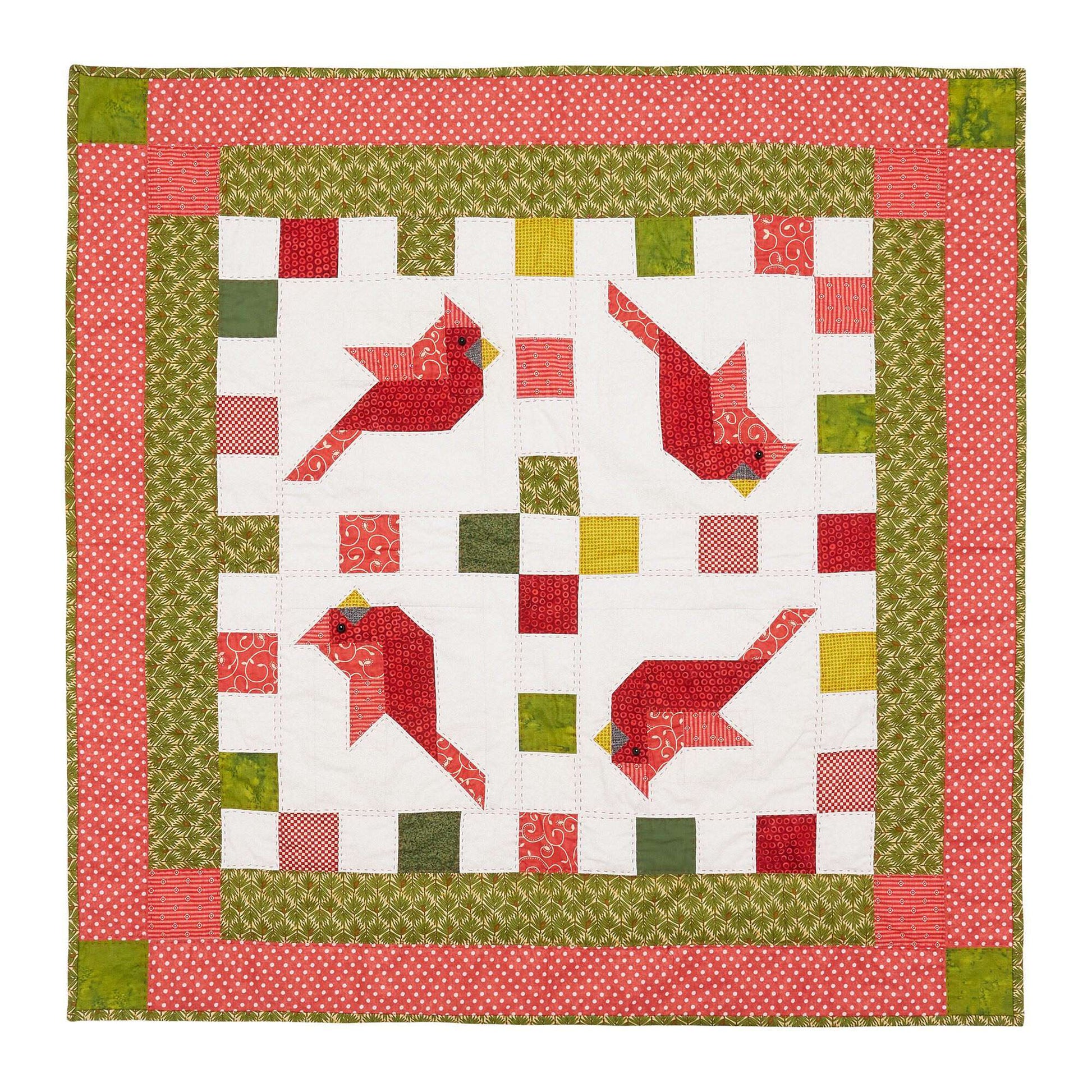 Crafting Cheer with the Cardinal Quilt: A Cozy Winter Delight