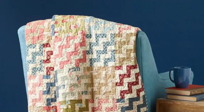 Unraveling Joy with the Rail Fence Ripple Quilt