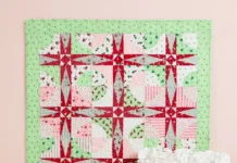Spark Joy with the Deck the Wall Holiday Quilt