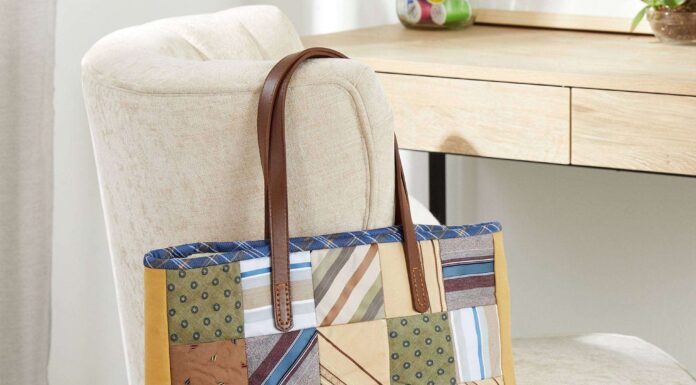 Unleash Your Creativity with the Tie Patchwork Tote
