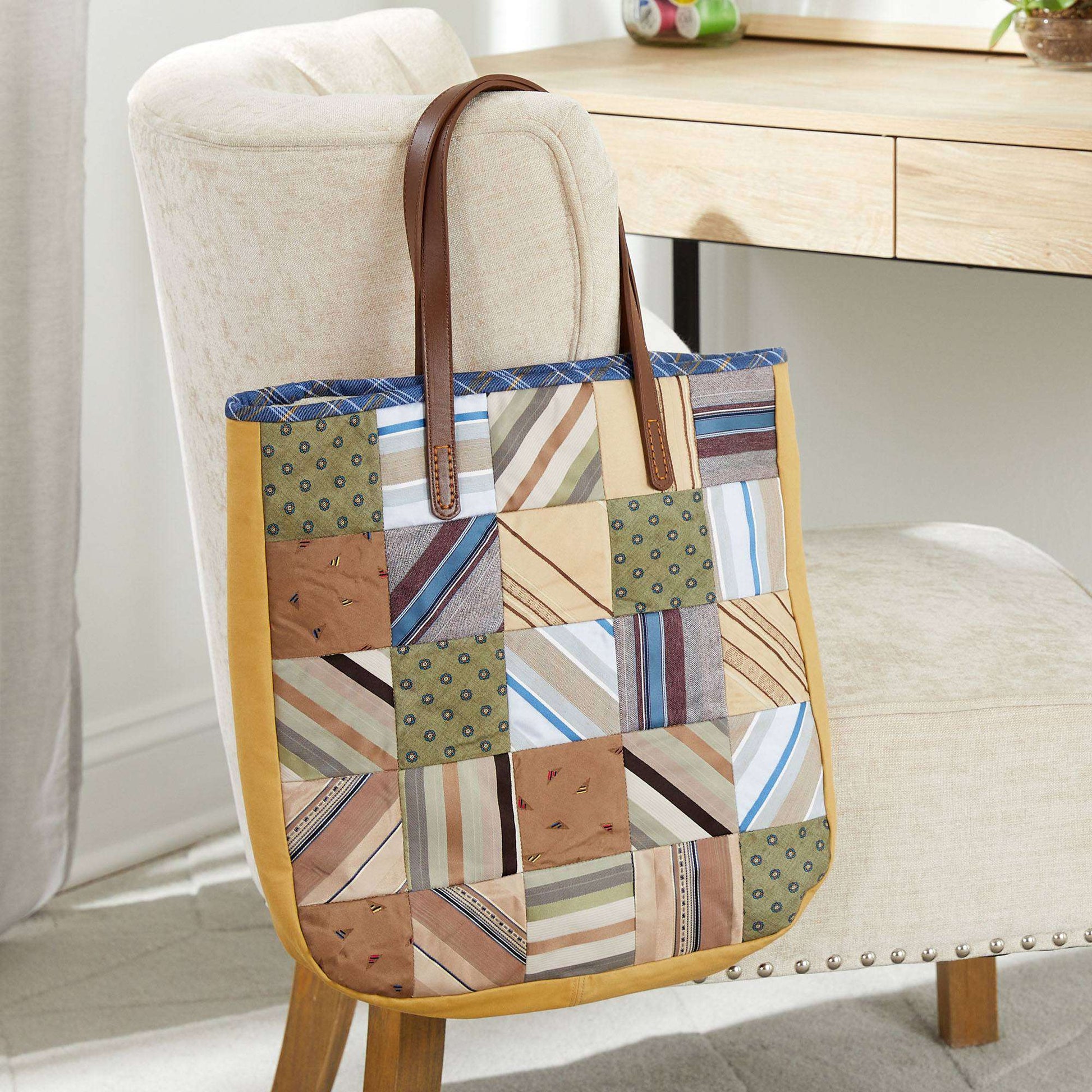 Unleash Your Creativity with the Tie Patchwork Tote