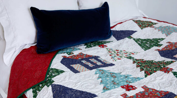 Crafting Joy: A Festive Collection Quilt Experience