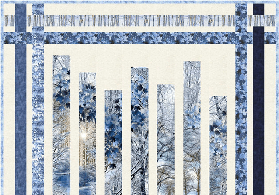 Embrace the Holidays with the Scenic Snowfall Quilt