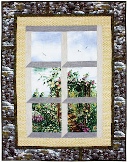 Embrace the Elegance of Overlooking the Rose Arbor Quilt
