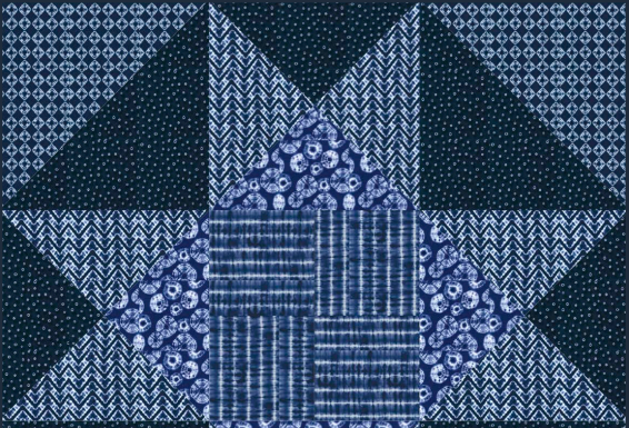 Crafting Magic: The Shibori Star Quilt Adventure