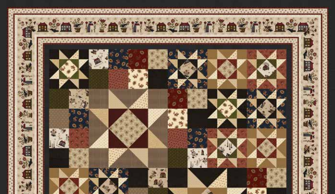 Whimsical Wonders: Crafting the Buttermilk Blossoms Quilt