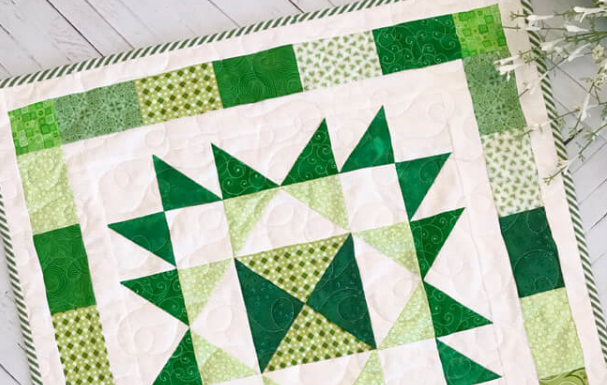 Ignite Your Creativity with the Scrappy Star Table Topper