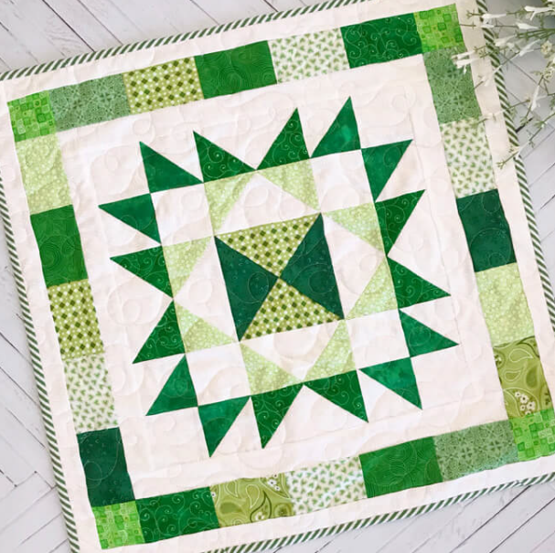 Ignite Your Creativity with the Scrappy Star Table Topper