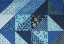 Embrace the Beauty of Sapphire: A Colorful Journey into Quilting