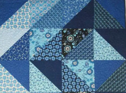 Embrace the Beauty of Sapphire: A Colorful Journey into Quilting