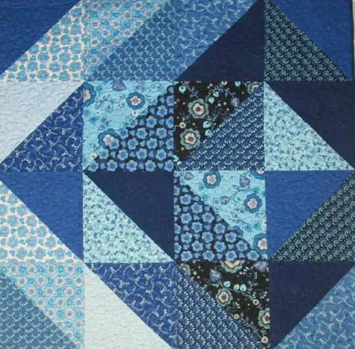 Embrace the Beauty of Sapphire: A Colorful Journey into Quilting