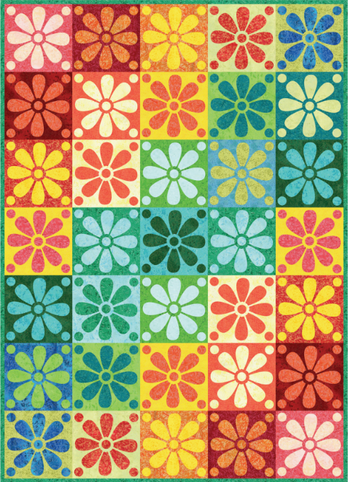 Ignite Your Creativity with the Fairy Frost Crayon Box Quilt