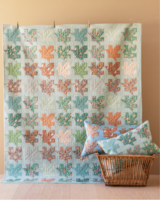 Create Enchantment with Maple Leaf Pillows: Petrol and Sage