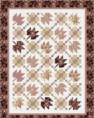 Embrace the Beauty of the Maple Leaf Chain Quilt