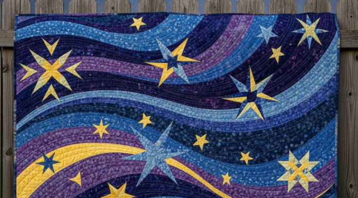 Embrace the Magic of the Starry Night Quilt