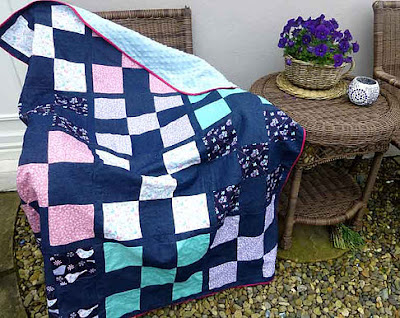 Cozy Up with the Denim Nine Patch Block Quilt: A Creative Journey