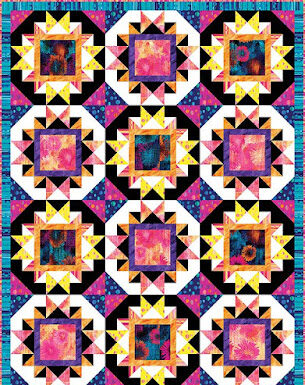 Bring Light to Your Space with the Sparkling Sun Stars Quilt
