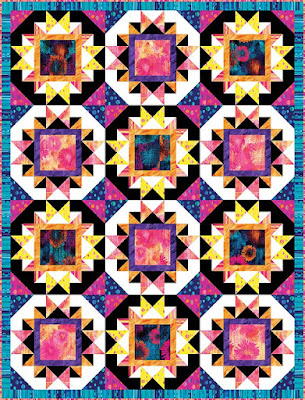 Bring Light to Your Space with the Sparkling Sun Stars Quilt
