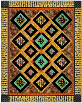 Embrace the Warmth of Golden Sunset with the African Women Quilt