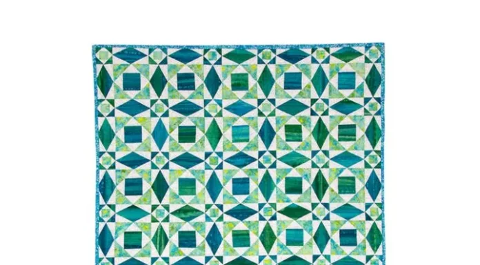 Dive into the Whirlwind of Creativity with the GO! Classic Storm at Sea Throw Quilt!