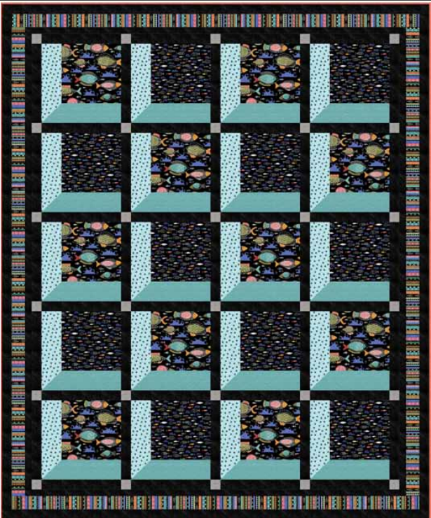 Dive into Creativity with the Fish Fest Quilt