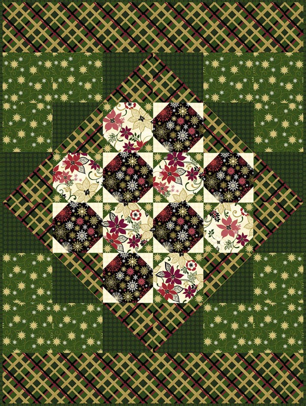 Sparkle and Shine with the Evergreen Lap Throw!