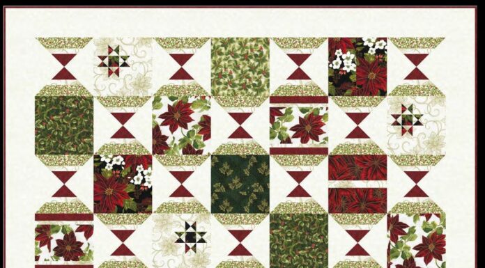 Wrap Your Holidays in Joy with the Christmas Candy Quilt