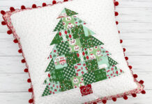 Embrace Nature’s Charm with the Patchwork Tree Pillow