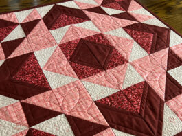 Ignite Your Creativity with the Radiant Ruby Quilt