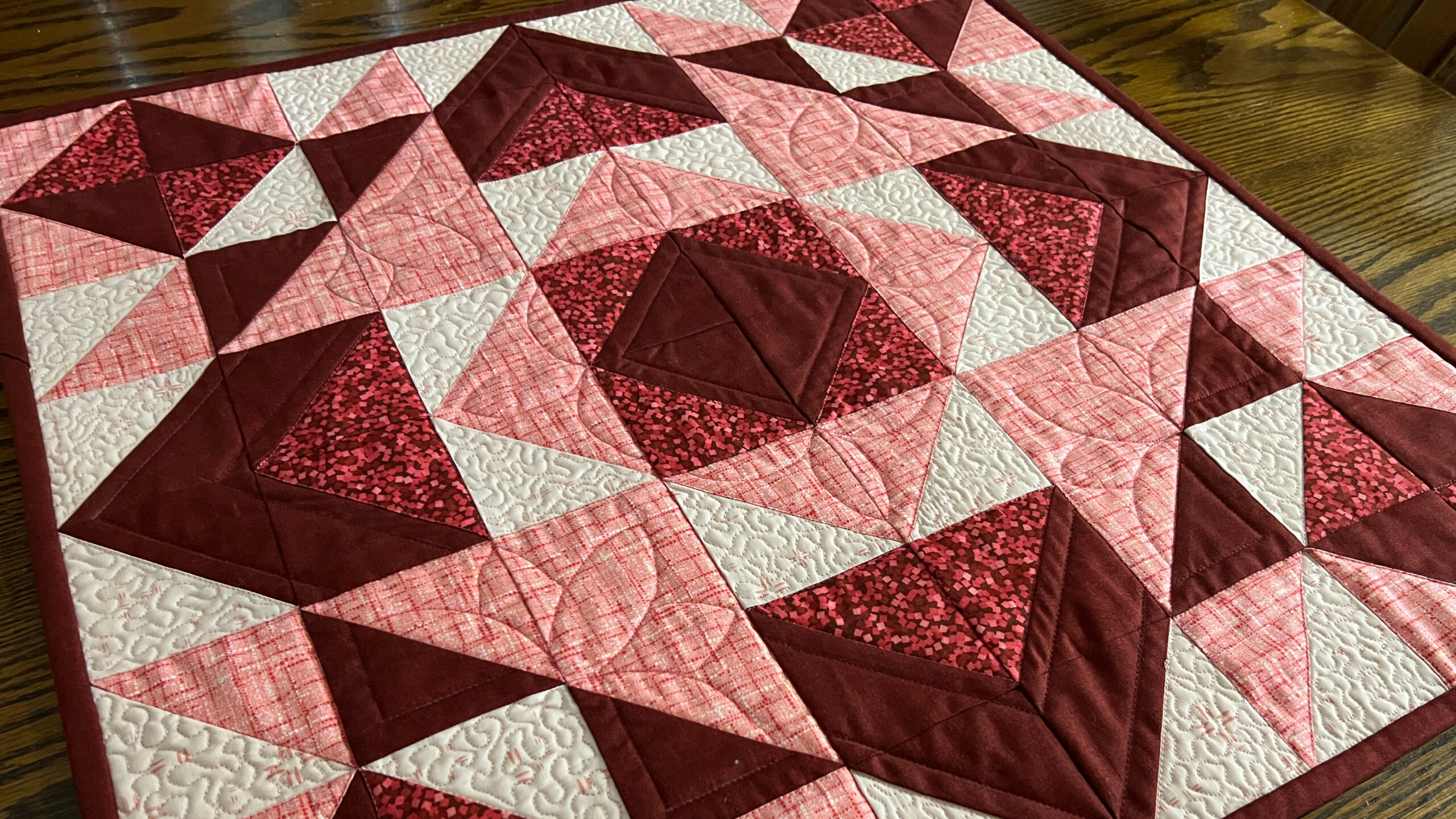 Ignite Your Creativity with the Radiant Ruby Quilt