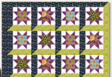 Unleashing Creativity with the Florianna Star Blossoms Quilt