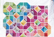 Crafting Light and Color with the Leaded Glass Quilt