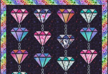 Illuminate Your Creativity with the Diamond Pendant Quilt