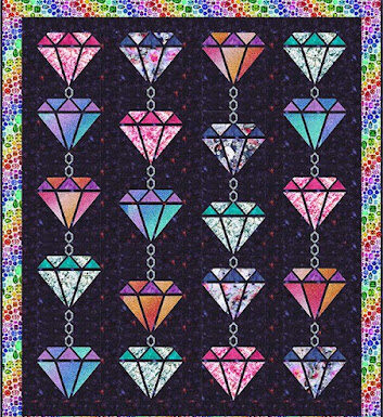 Illuminate Your Creativity with the Diamond Pendant Quilt