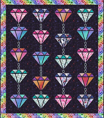 Illuminate Your Creativity with the Diamond Pendant Quilt