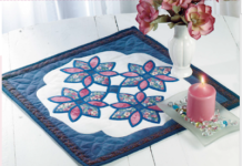 Unleashing Creativity with Stained Glass Flowers: A Beautiful Candle Mat Journey
